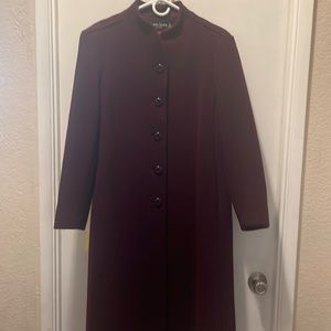 Woman’s knee length jacket